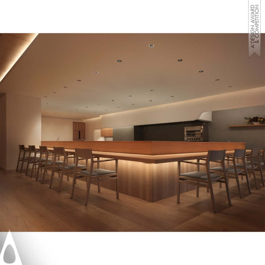 Bronze Interior Space and Exhibition Design Award Winner 2021 Sho Restaurant 