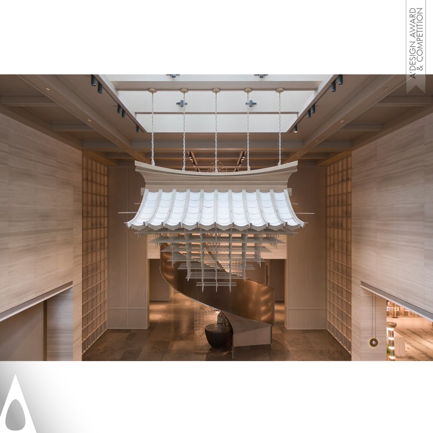 Silver Interior Space and Exhibition Design Award Winner 2021 Jinlin Mansion Sales Office 