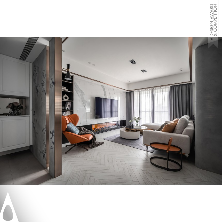 Iron Interior Space and Exhibition Design Award Winner 2021 Cest Si Bon Residence 