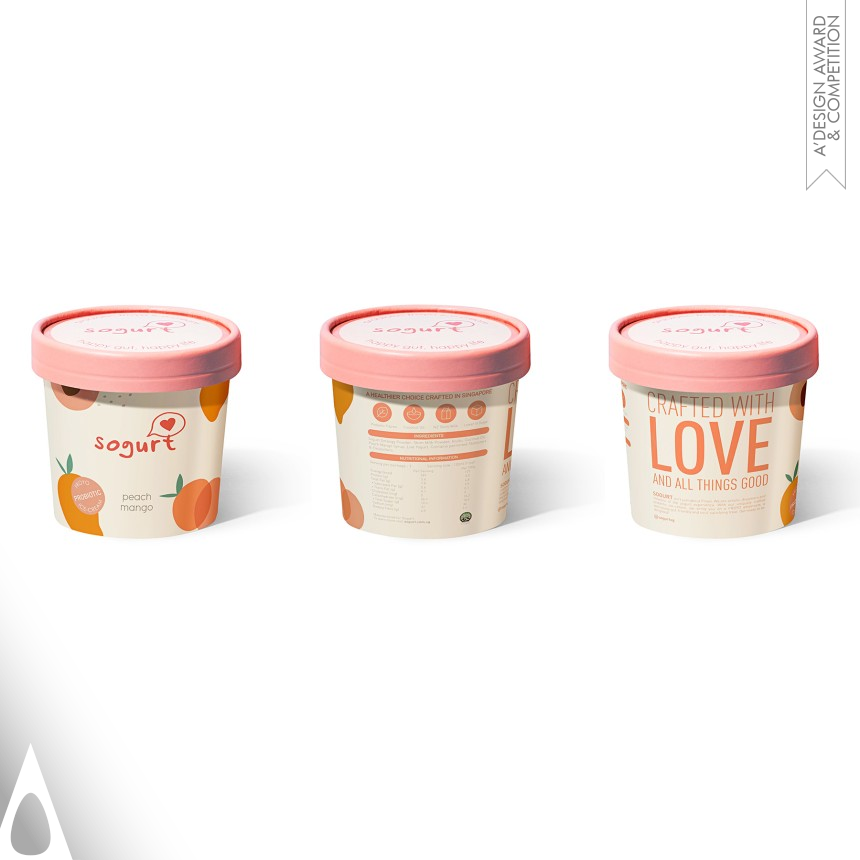 Jimmy Chew's Sogurt With Love and All Things Good Froyo Ice Cream Packaging