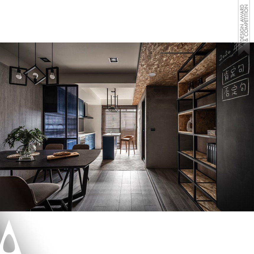 Iron Interior Space and Exhibition Design Award Winner 2021 City Corner Residence 