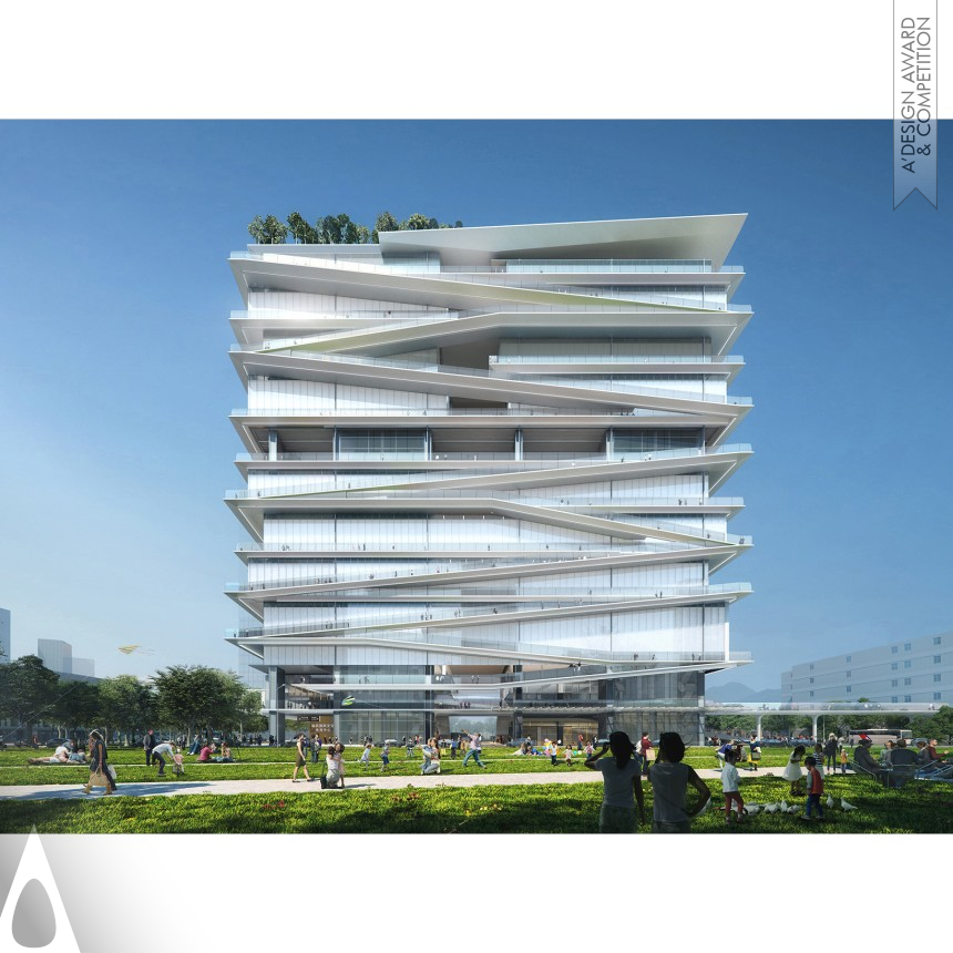 Silver Architecture, Building and Structure Design Award Winner 2021 International Sports and Culture Center Office 