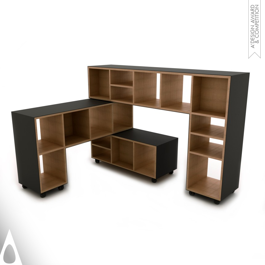 Dogan Can Hatunoglu's Fit In Partition and Shelving System