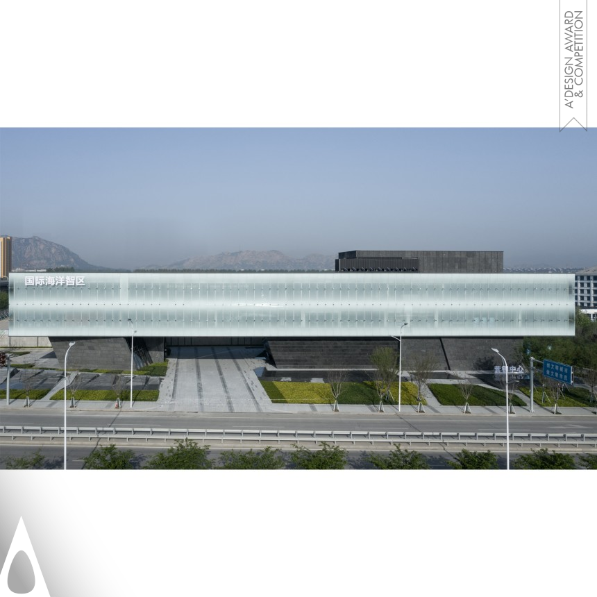 Golden Architecture, Building and Structure Design Award Winner 2021 Qingdao Marine Park Exhibition Center Building 