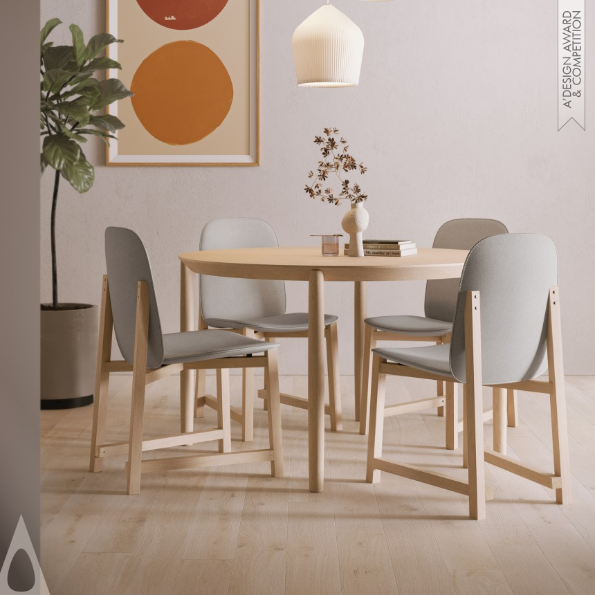 Iron Furniture Design Award Winner 2021 Mudita B Dining Chair 