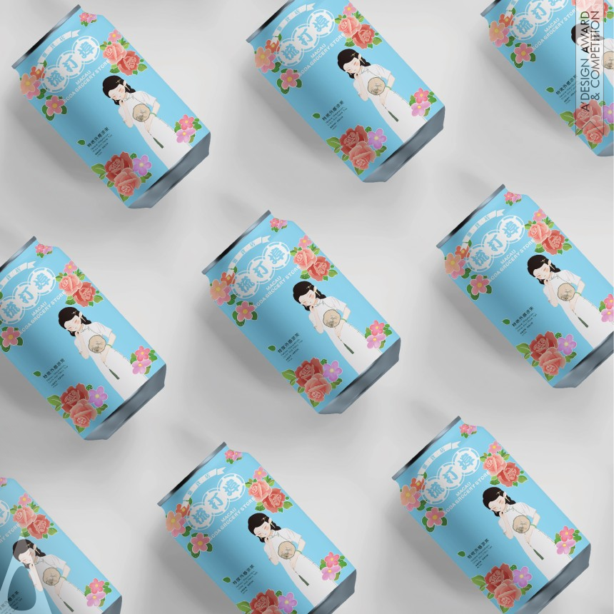 Lan Shenfan and Xu Jingwen's Soda Grocery Graphic Packaging