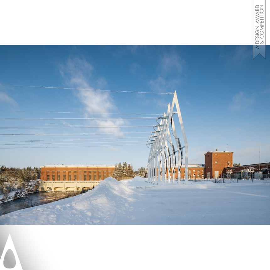 Virkkunen and Co Architects's Imatra GIS Electricity Substation