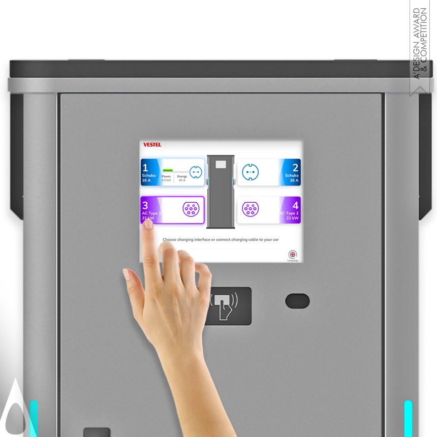 Vestel EVC 05 - Iron Interface, Interaction and User Experience Design Award Winner