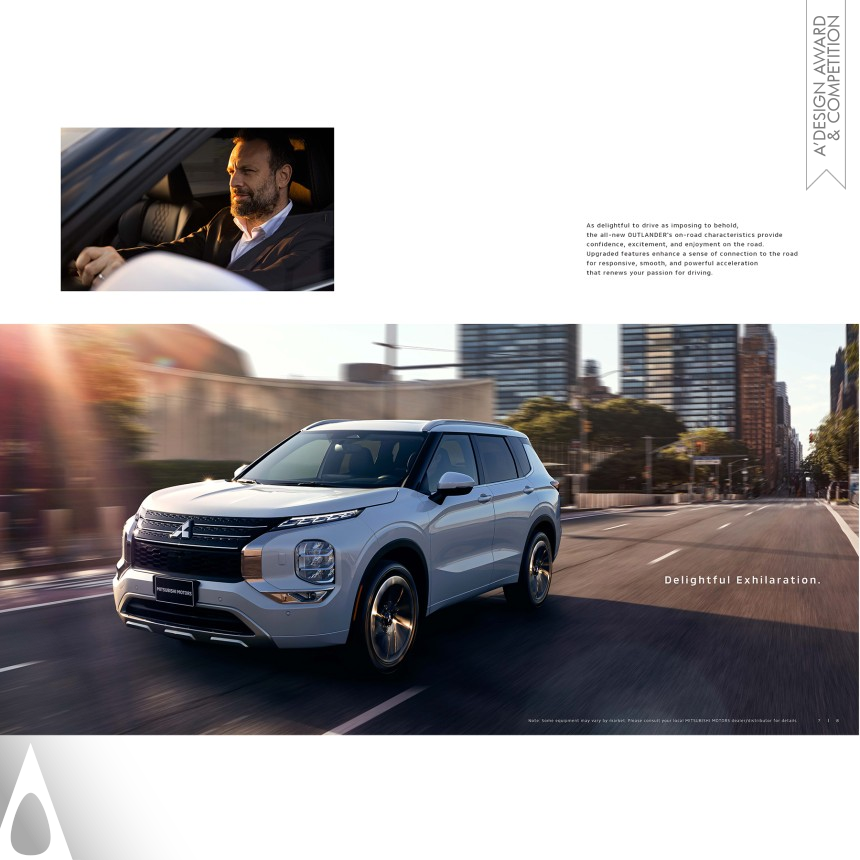 Mitsubishi Motors Outlander - Silver Advertising, Marketing and Communication Design Award Winner