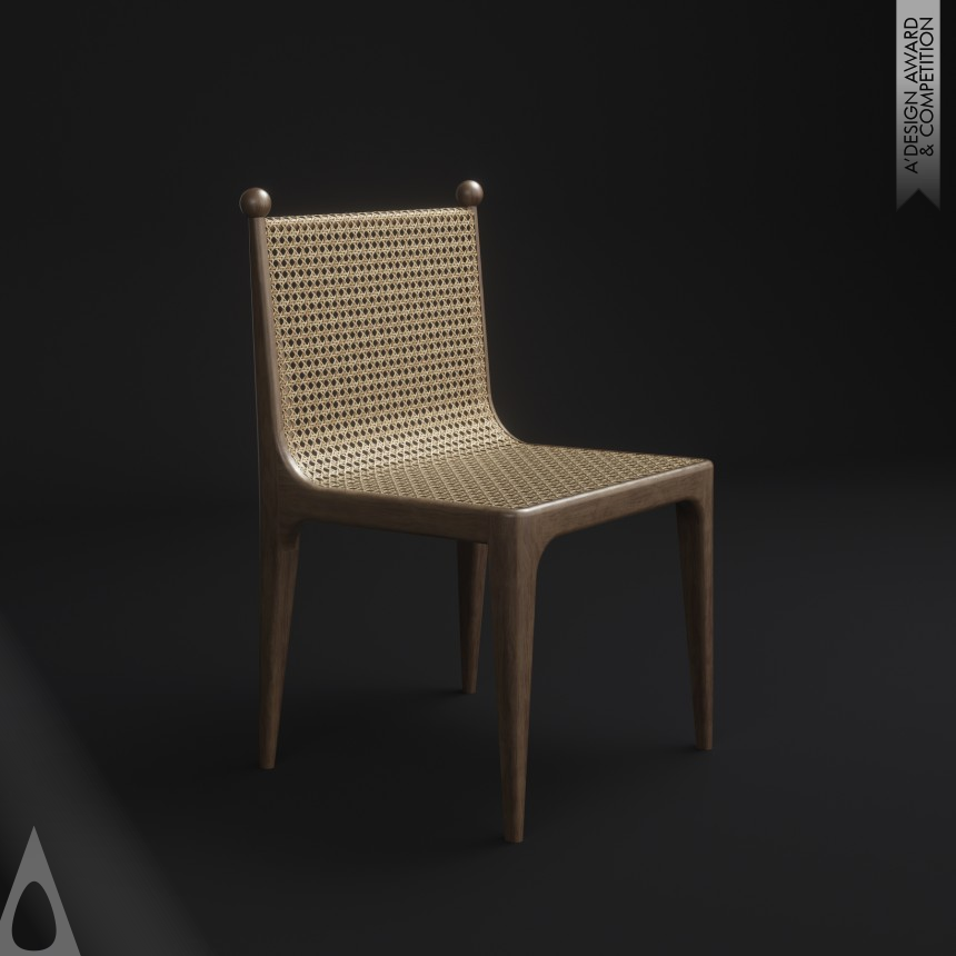 Bronze Furniture Design Award Winner 2021 Oscarina Chair 