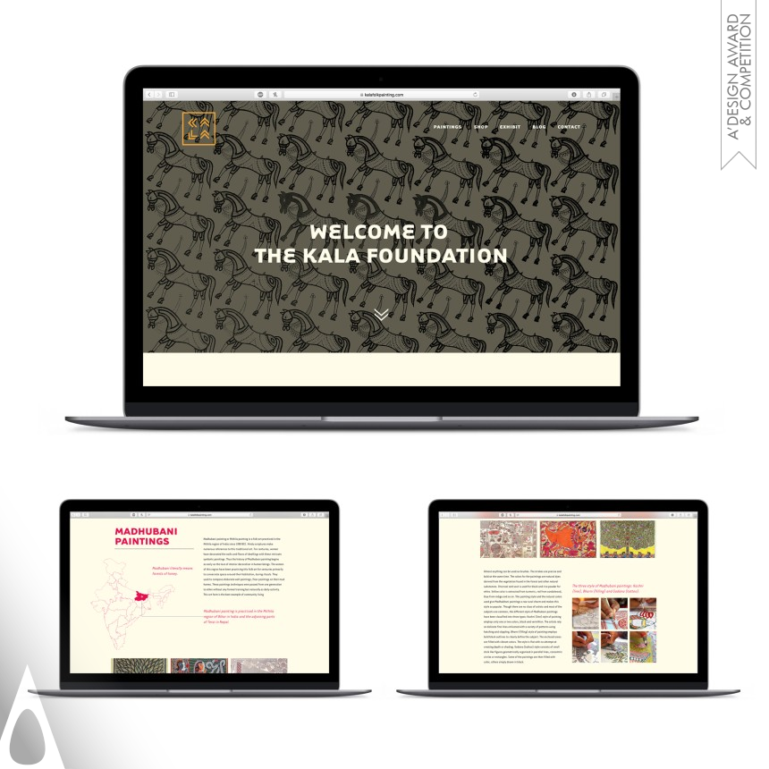 The Kala Foundation - Silver Graphics, Illustration and Visual Communication Design Award Winner