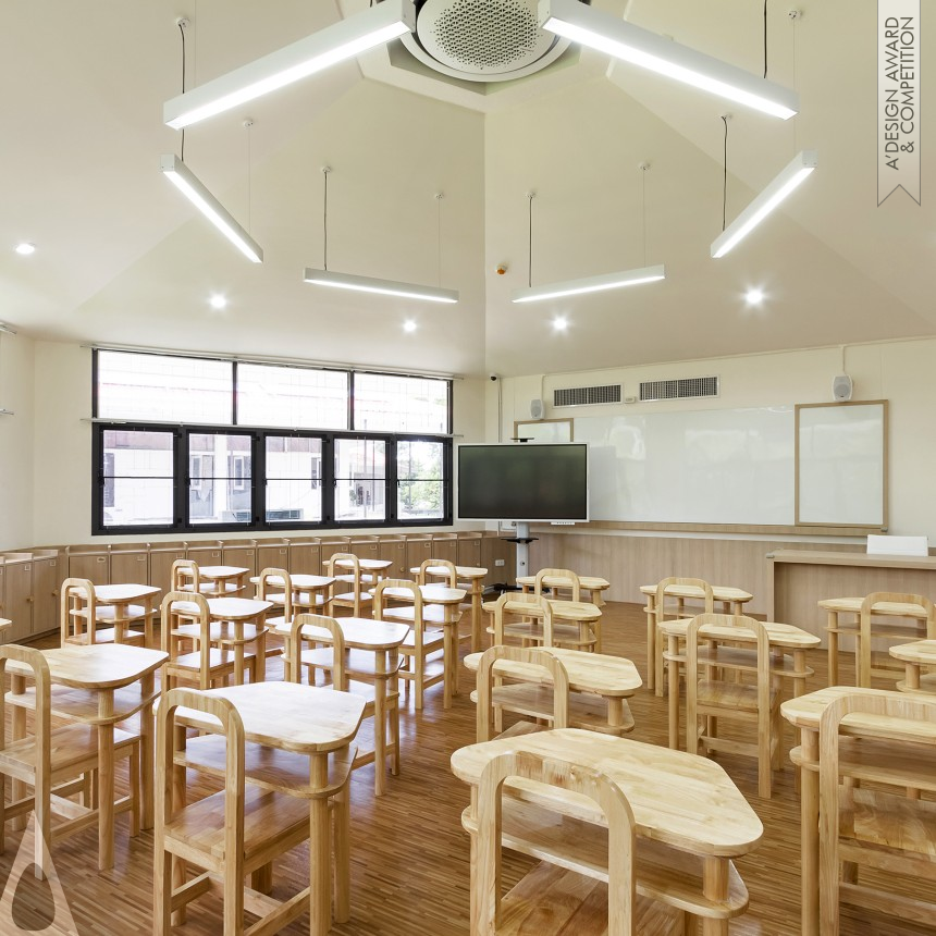 Iron Interior Space and Exhibition Design Award Winner 2021 SatitCMU Kidspace Classroom 