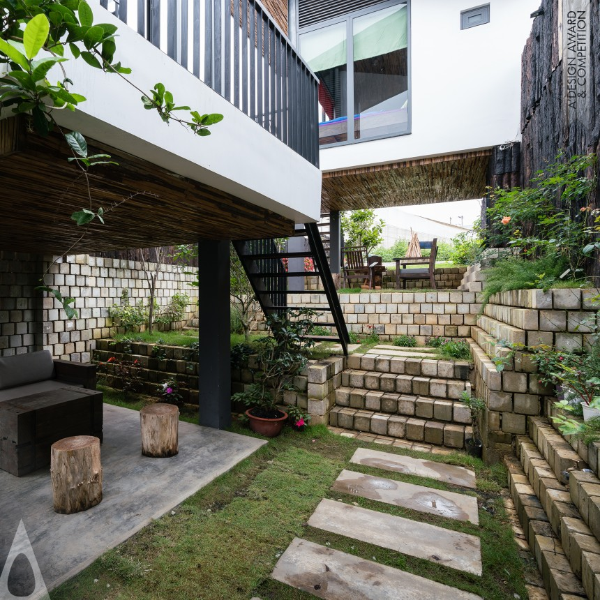 Bronze Architecture, Building and Structure Design Award Winner 2021 Nha Nhim Homestay 