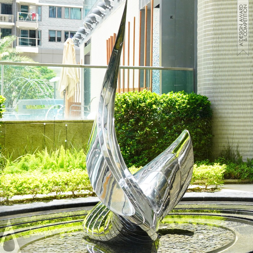 Kirin+Lab - Kirin Leung's The Swan Installation Art Sculpture