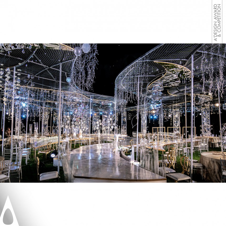 Silver Interior Space and Exhibition Design Award Winner 2021 Oath Of The Sea Banquet Space 