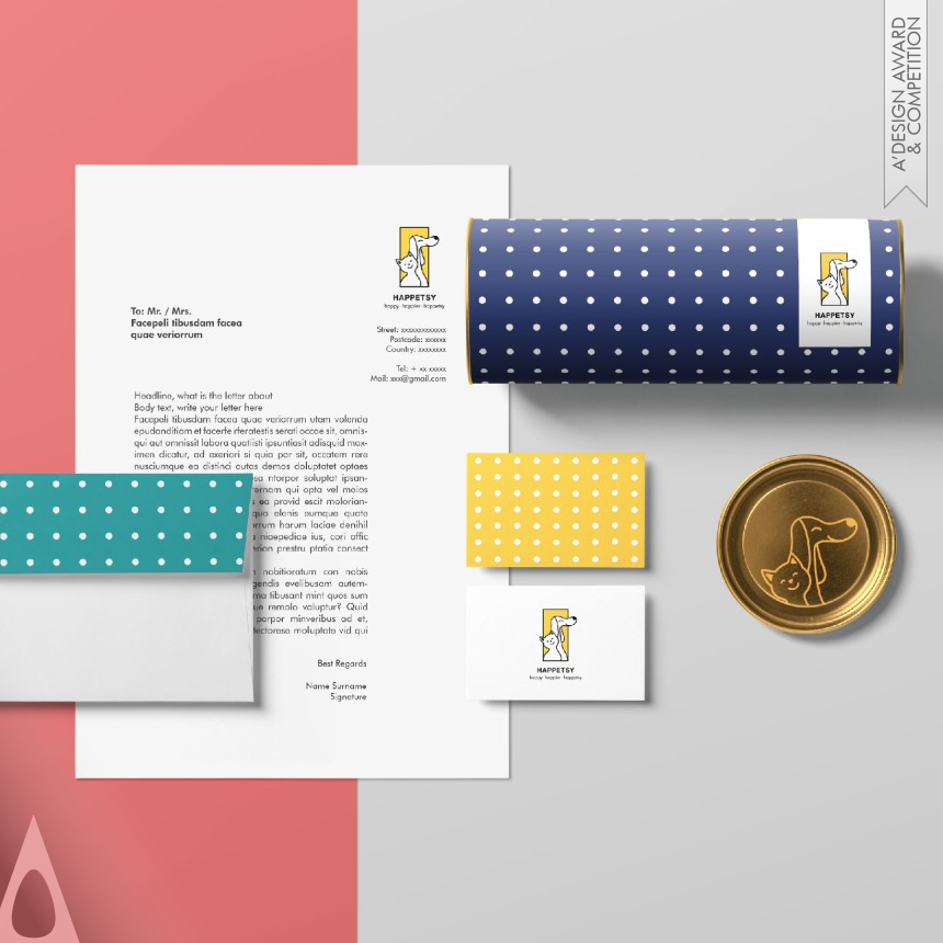 Happetsy - Silver Graphics, Illustration and Visual Communication Design Award Winner