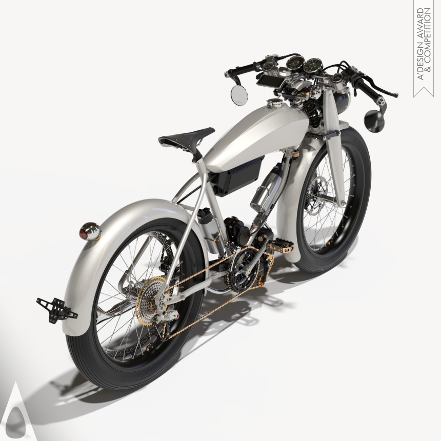 Silver Vehicle, Mobility and Transportation Design Award Winner 2021 Cerberus Moped 