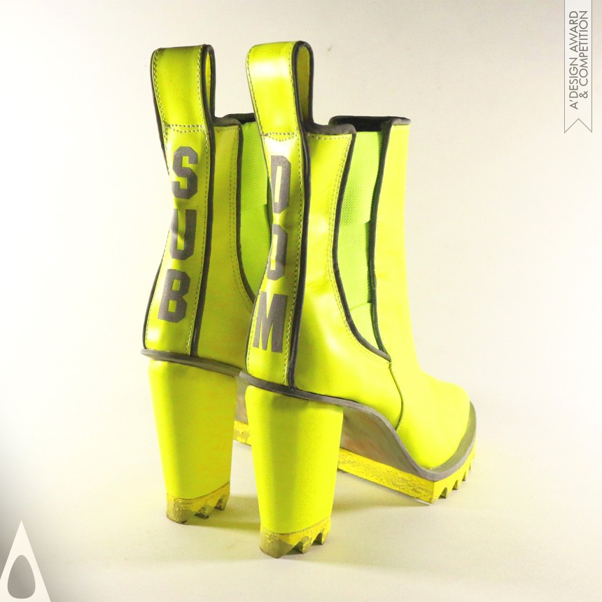 Iron Footwear, Shoes and Boots Design Award Winner 2021 Guang Chelsea Boots 