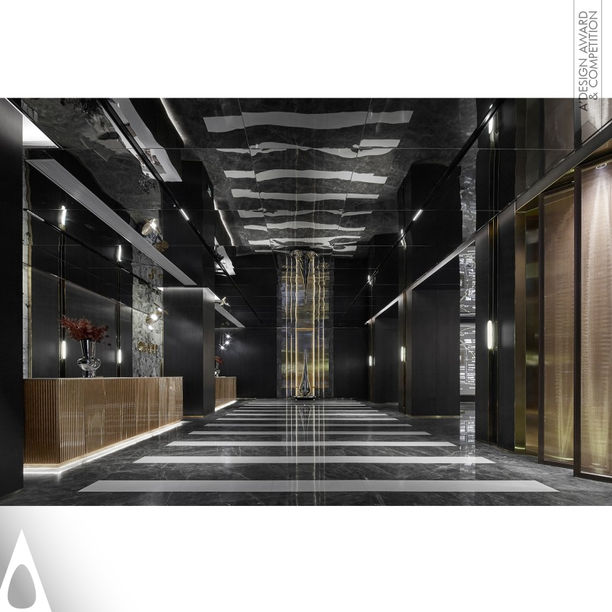 Bronze Interior Space and Exhibition Design Award Winner 2021 Chengdu Yuelanting Sales Center 