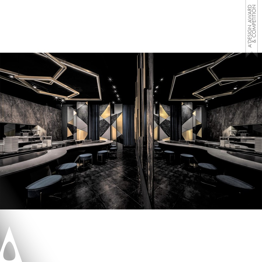 Dark Gold - Bronze Interior Space and Exhibition Design Award Winner