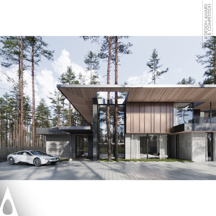 House in Repino designed by Shamsudin Kerimov