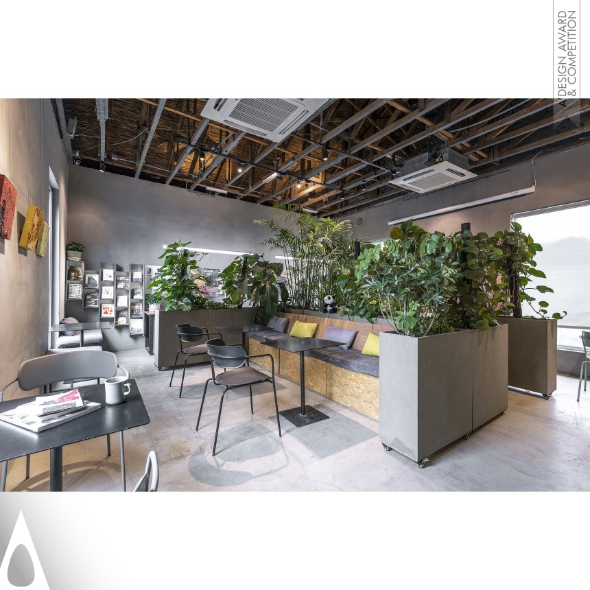 Silver Interior Space and Exhibition Design Award Winner 2021 Hutong Neighborhood Complex Coffee Shop 