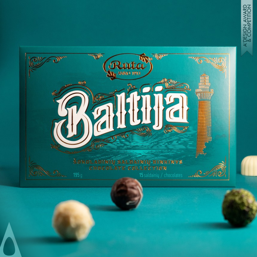 Baltija Chocolate Collection designed by Bold Brands