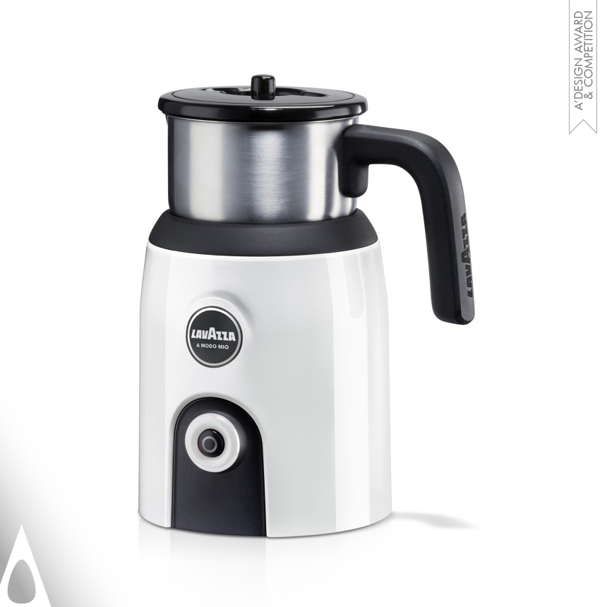 Silver Home Appliances Design Award Winner 2021 Lavazza MilkUp Milk Frother 