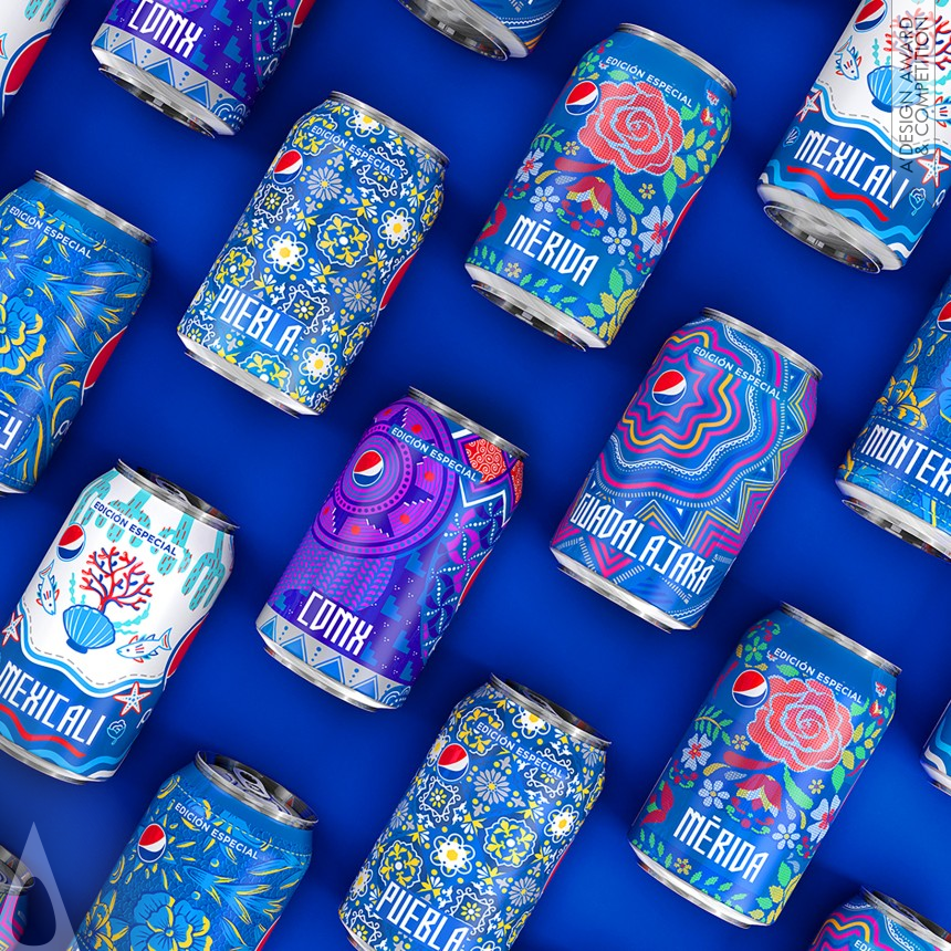 Golden Packaging Design Award Winner 2021 Pepsi Culture Limited Edition Packaging 