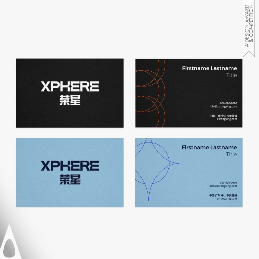 Iron Graphics, Illustration and Visual Communication Design Award Winner 2021 Xphere Corporate Identity Rebranding 