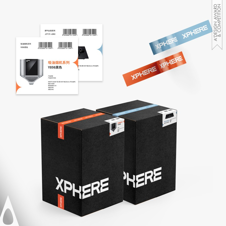 Yibang Design and Xiner Zheng's Xphere Corporate Identity Rebranding