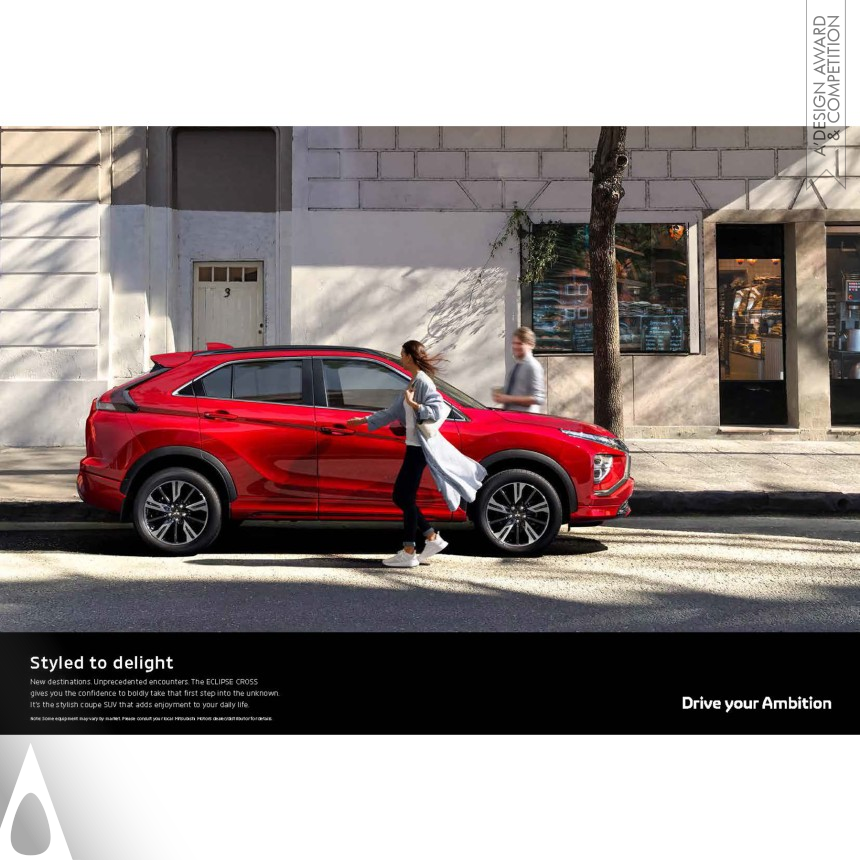 Silver Advertising, Marketing and Communication Design Award Winner 2021 Mitsubishi Motors Eclipse Cross Brochures of Car Products and Functions 