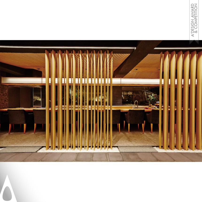 Bronze Interior Space and Exhibition Design Award Winner 2021 Ebisu Japanese Restaurant 