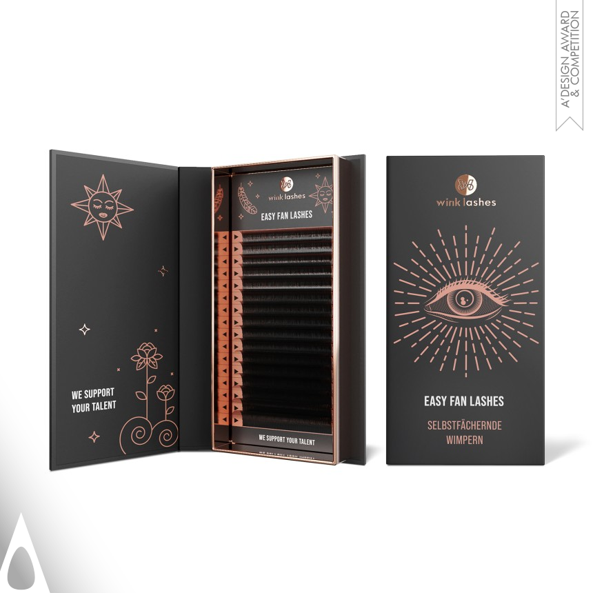 Wink Lashes - Golden Packaging Design Award Winner