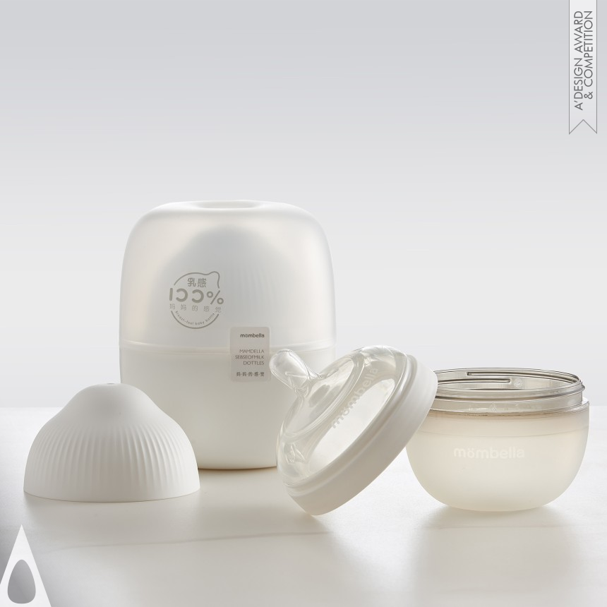 Breast-feel Baby Bottle - Golden Baby, Kids' and Children's Products Design Award Winner