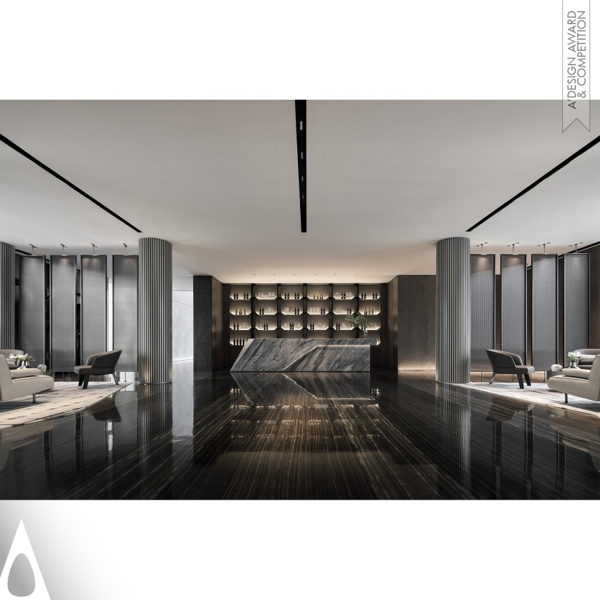 Silver Interior Space and Exhibition Design Award Winner 2021 Eternal Beauty Sales Center 