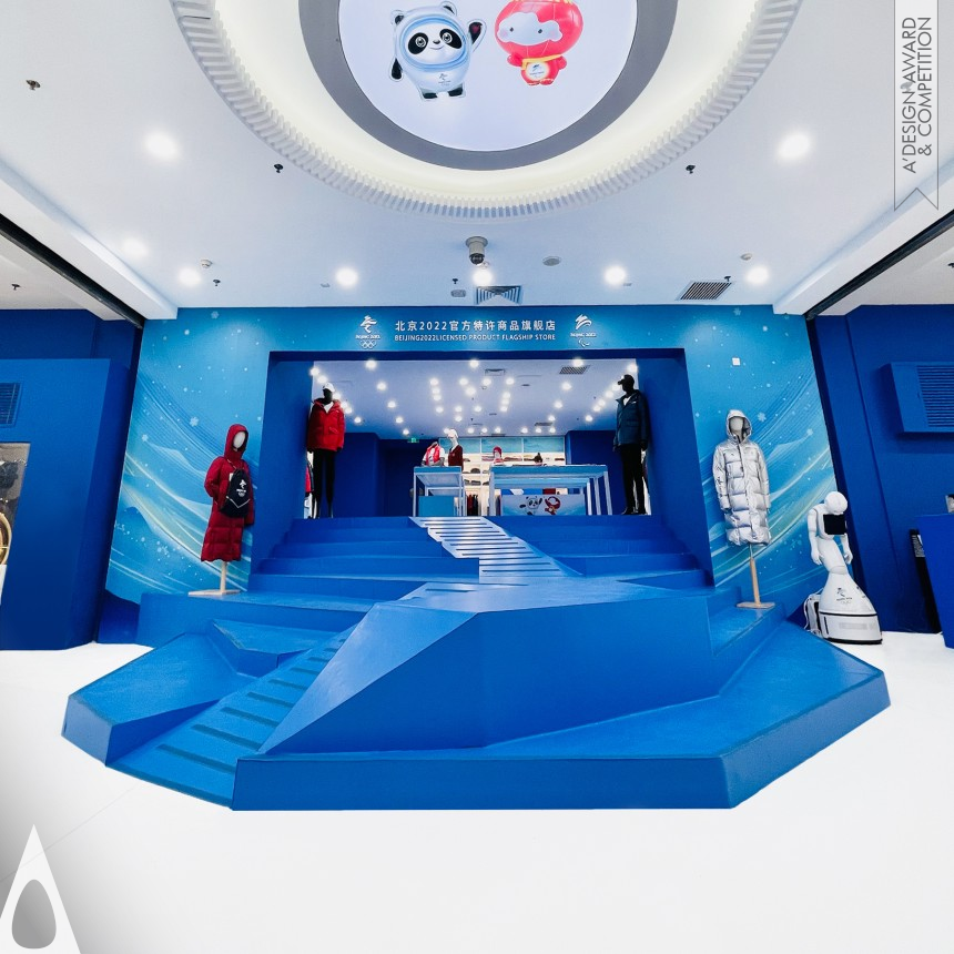 Beijing Winter Olympics Flagship Store designed by Xiaolu Zhang