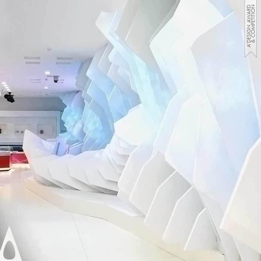 Beijing Winter Olympics Flagship Store - Silver Interior Space and Exhibition Design Award Winner