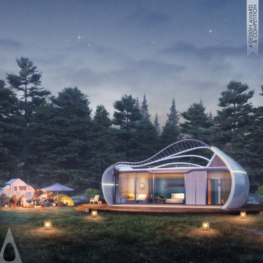 Golden Architecture, Building and Structure Design Award Winner 2021 Time Holiday Mobile Home 