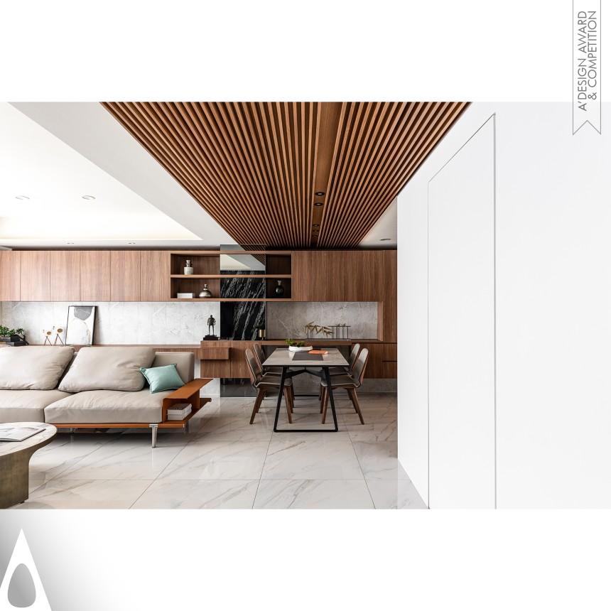 Bronze Interior Space and Exhibition Design Award Winner 2021 Subtle Undertones Residential interior design  