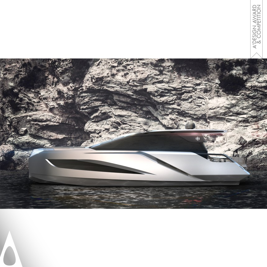 Iron Yacht and Marine Vessels Design Award Winner 2021 Hunters 40 Power Yacht 