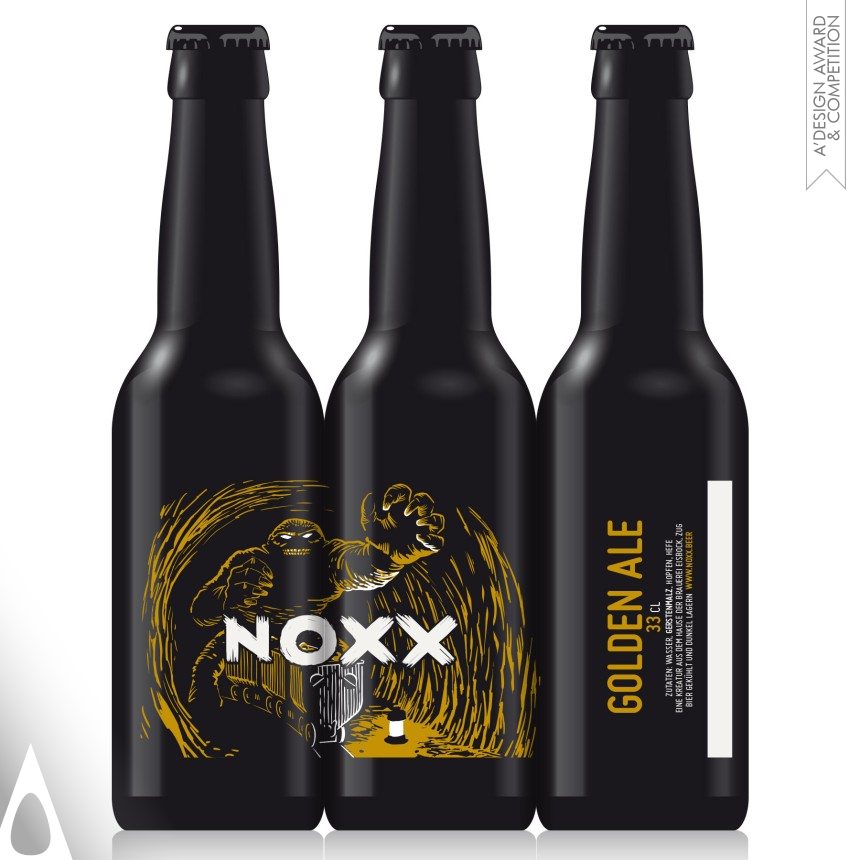 Noxx Bottle Design - Silver Packaging Design Award Winner