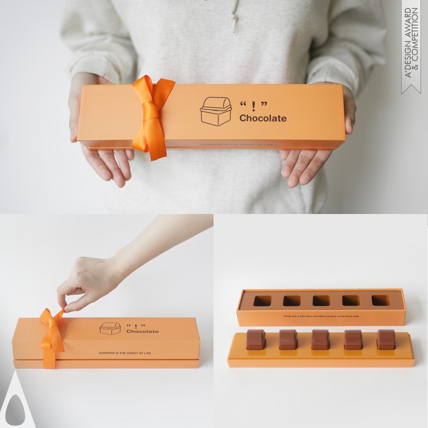 Iron Food, Beverage and Culinary Arts Design Award Winner 2022 Treasure Box Chocolate Snack Combo Packaging  