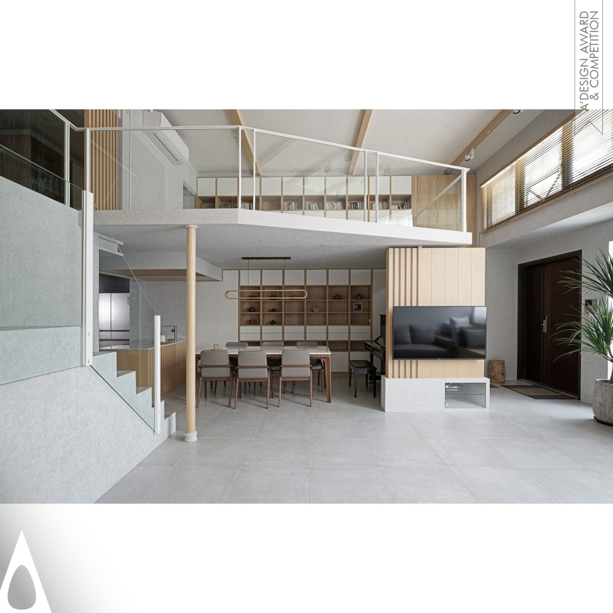 Iron Interior Space and Exhibition Design Award Winner 2022 Building Blocks  Residential House 