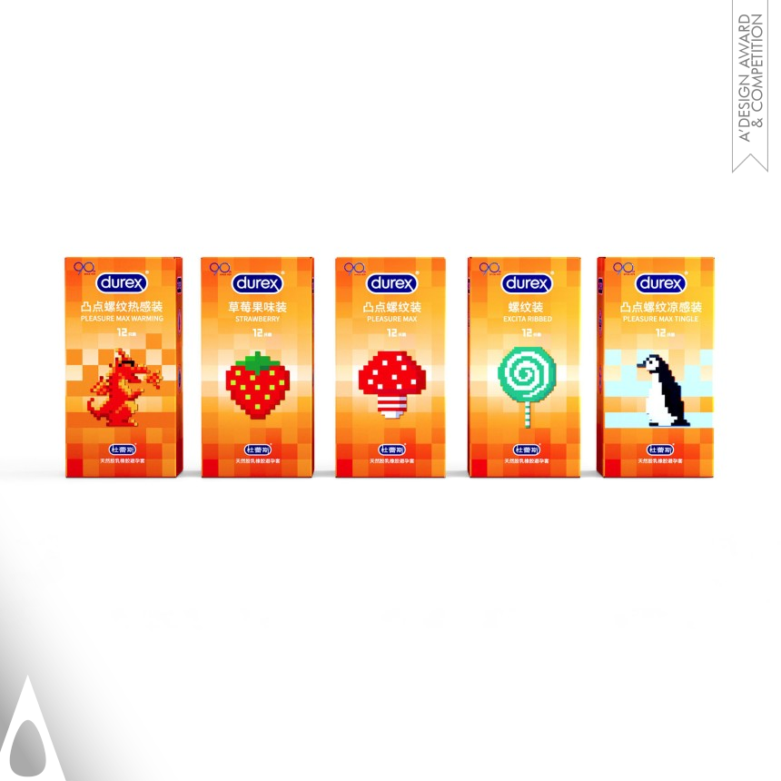 Bronze Packaging Design Award Winner 2022 Durex Fun and Adventure Condom 