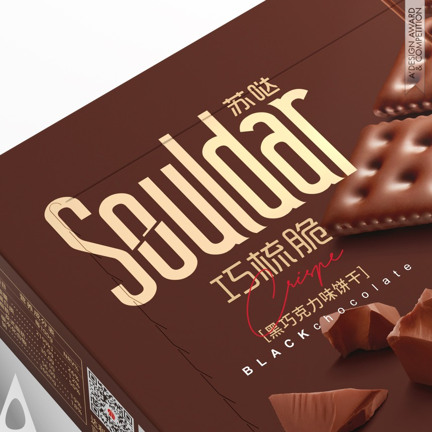 Bronze Packaging Design Award Winner 2022 Souldar Cracker Packaging Design 