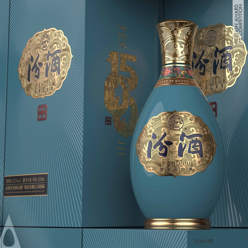 Tai Fang and Nh Liu's Gemstone Liquor Packaging