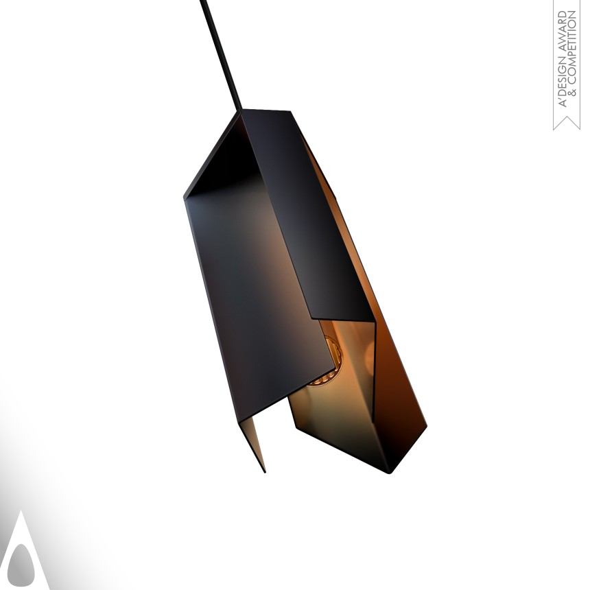 Silver Lighting Products and Fixtures Design Award Winner 2022 Stanley 2701 Pendant Light 