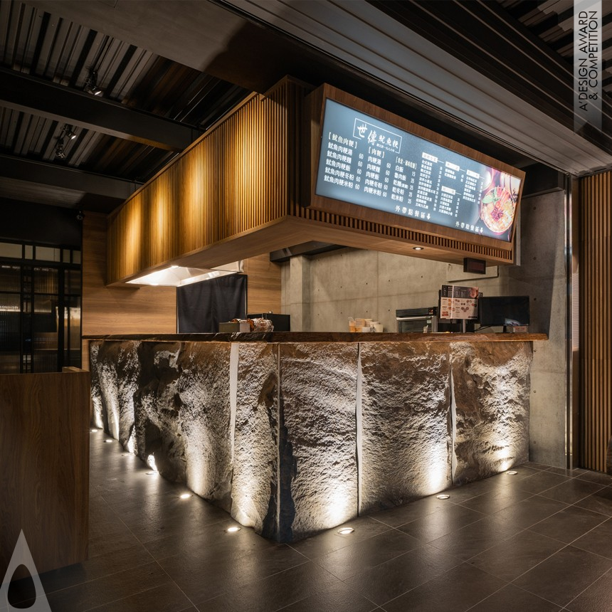 Bronze Interior Space and Exhibition Design Award Winner 2022 History Unfolds Restaurant 