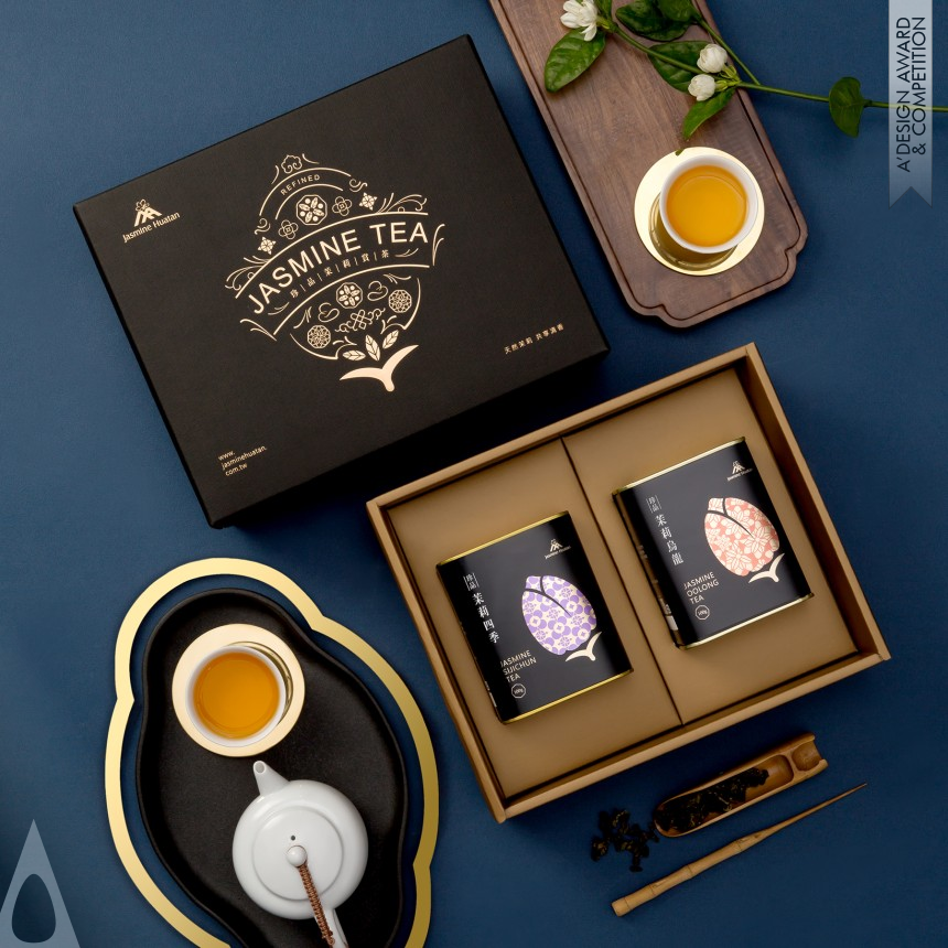 Bronze Packaging Design Award Winner 2022 Refined of Jasmine Packaging 